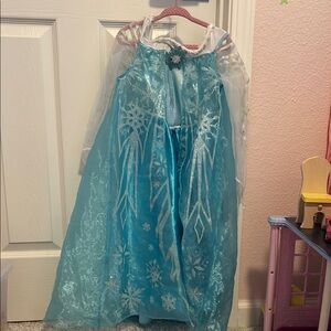 Kids Frozen Elsa Blue Costume
